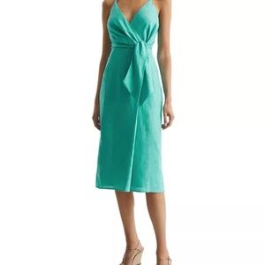 Reiss Esme Linen Dress